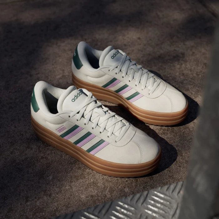 adidas VL Court Bold off white/collegiate green/bliss lilac (Damen)
