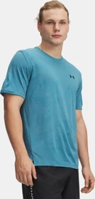 Under Armour Tech Vent Jacquard Funktionsshirt kurzarm boundless blue/black (Herren)