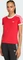 adidas 3-Streifen Slim T-Shirt kurzarm better scarlet/white (Damen) Vorschaubild