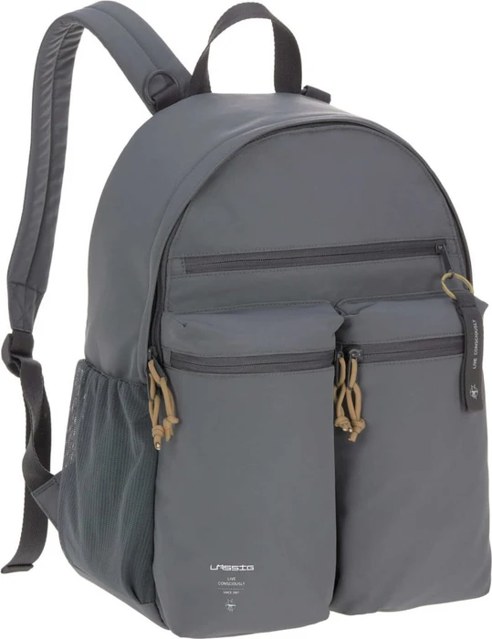 Lässig Urban Backpack Wickelrucksack anthracite