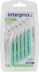 Dentaid Interprox Plus Interdentalbürste micro grün, 6 Stück