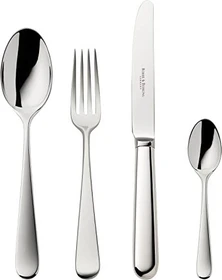 Robbe & Berking Dante Besteck-Set 150g versilbert, 4-tlg.