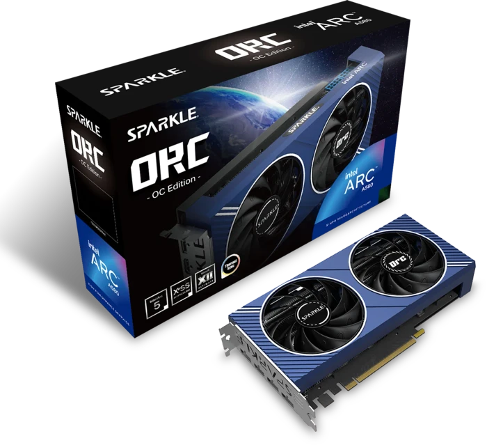Sparkle Arc A580 ORC OC Edition, SA580C-8GOC / SA580C-800C, 8GB GDDR6, HDMI, 3x DP