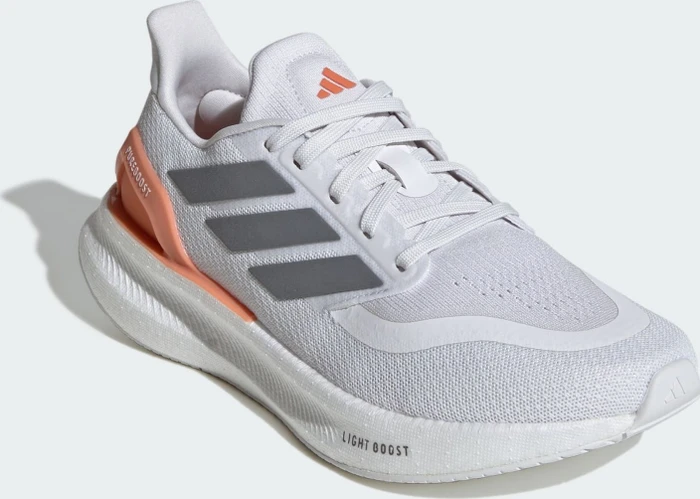 adidas Pureboost 5 crystal white/iron metallic/cloud white (Damen)