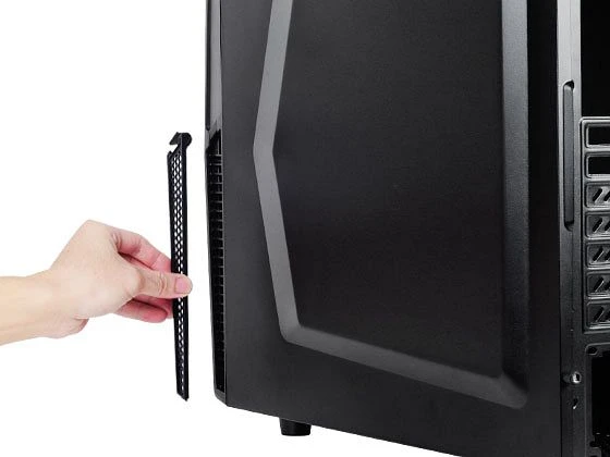 SilverStone Precision PS10 schwarz, schallgedämmt