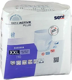 Seni Active Plus Schutzhose Größe XXL, 10 Stück