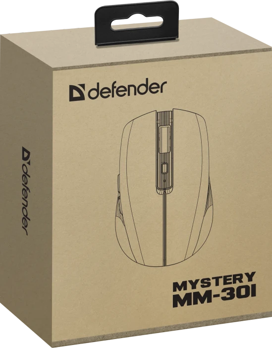 Defender Mystery MM-301 Wireless Optical Mouse violett, USB/Bluetooth