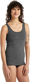 Icebreaker Siren Tank Funktionsshirt ärmellos gritstone heather (Damen)