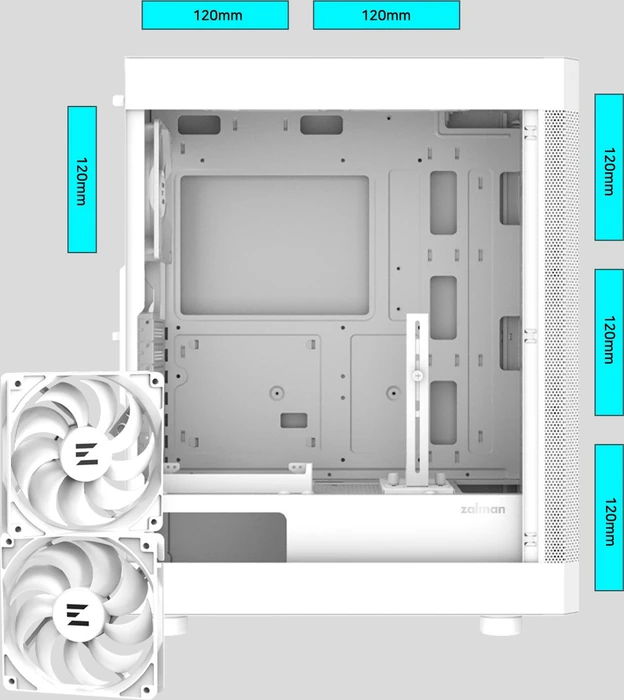 Zalman i4 White