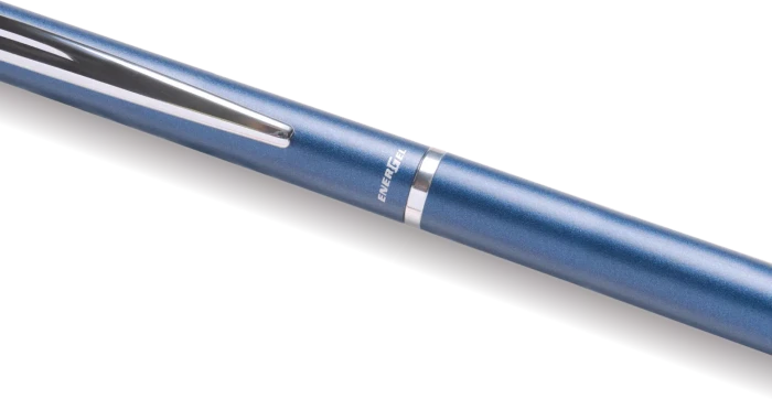 Pentel EnerGel HighClass BL2007 0.7mm/0.35mm Gelroller dunkelblau, Geschenkbox