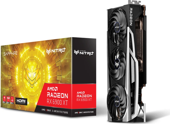 Sapphire Nitro+ Radeon RX 6900 XT, 16GB GDDR6, HDMI, 3x DP, lite retail