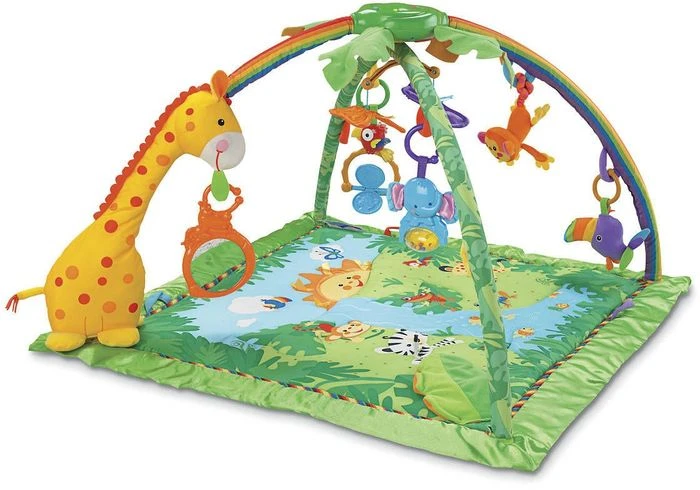 Mattel Fisher-Price Spielbogen Rainforest Erlebnisdecke