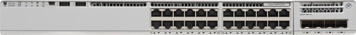 Cisco Catalyst 9200 Advantage Rackmount Gigabit Managed Switch, 24x RJ-45, 1x Erweiterungsslot, 370W PoE+