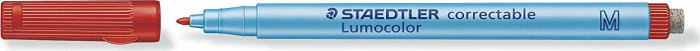 Staedtler Lumocolor 305 M correctable rot, 10er-Pack