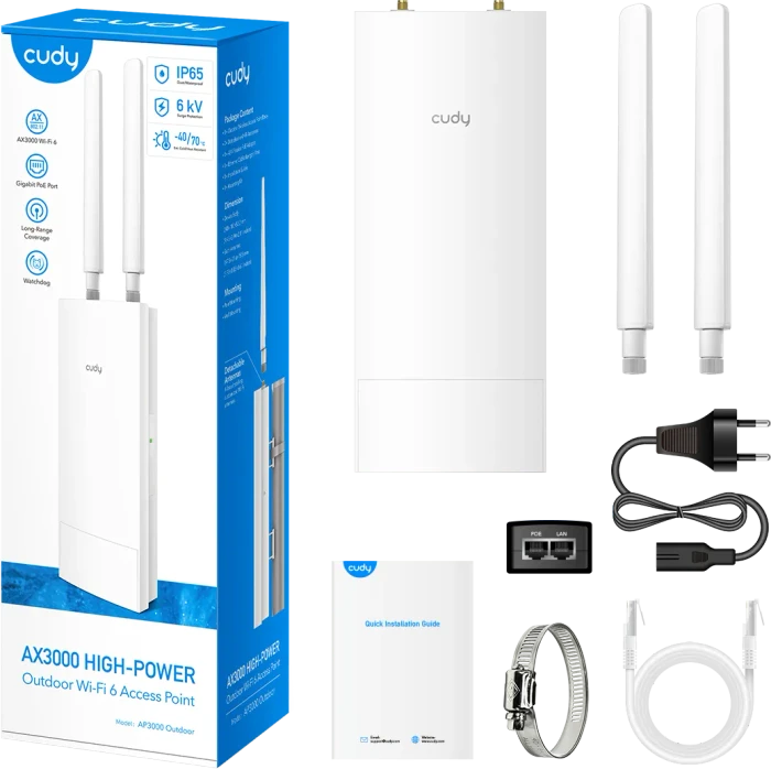 Cudy AP3000 Outdoor, AX3000