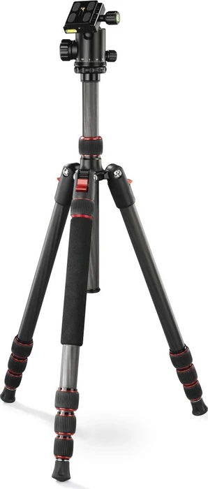Hama Ramble II Duo Carbon Reisestativ für Kamera und Handy