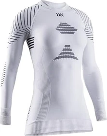 X-Bionic Invent 4.0 Kompressionsshirt langarm weiß/schwarz (Damen)