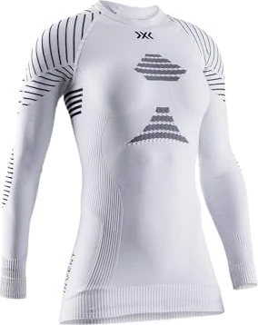X-Bionic Invent 4.0 Kompressionsshirt langarm weiß/schwarz (Damen)