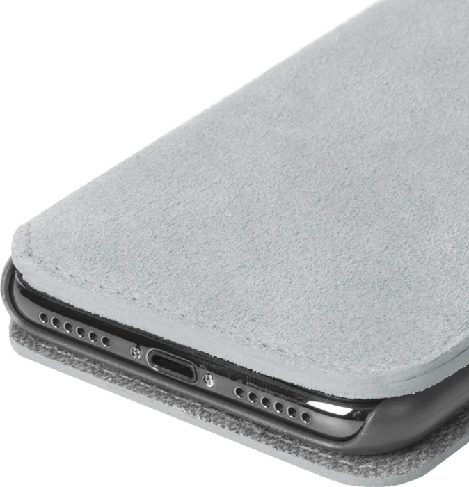 Krusell Broby 4 Card SlimWallet für Apple iPhone X/XS grau