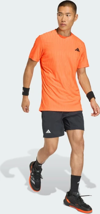 adidas Tennis Climacool+ Airchill Freelift Funktionsshirt kurzarm pure orange (Herren)