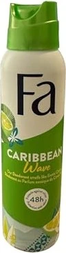 Fa Caribbean Lemon Deodorant Spray, 150ml