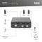 Digitus KVM-Switch, 4K, DisplayPort, 2-fach KVM-Switch Vorschaubild
