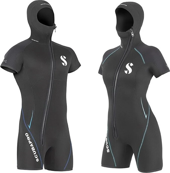 Scubapro Definition Shorty kurzarm 6mm schwarz/weiß (Damen)