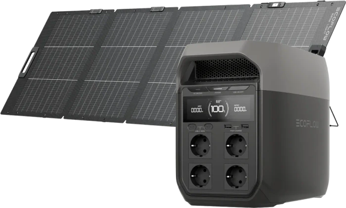 EcoFlow DELTA 3 Power Station Solargenerator, 1024Wh