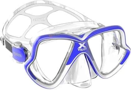 Mares X-Vision Mid Zweiglasmaske blau/klar