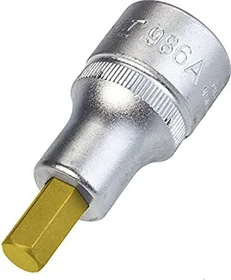 Hazet 986A-5/16 Innensechskant Steckschlüssel 1/2" zöllig, 5/16"x52mm