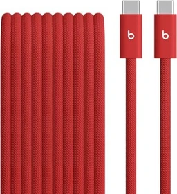 Anker Beats USB-C zu USB-C umflochtenes Kabel 240W 3m rot