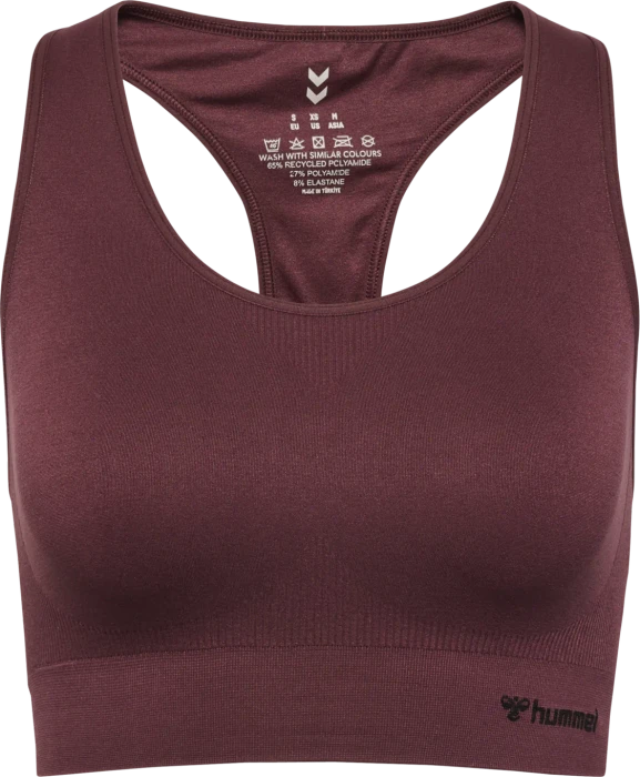 hummel Seamless Sports Top Funktionsshirt ärmellos fudge (Damen)