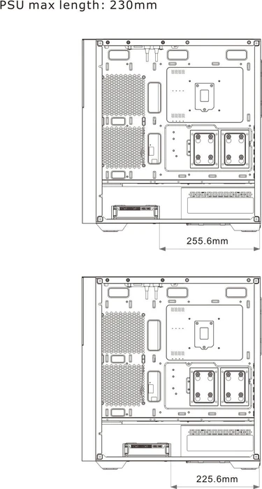 Thermaltake Divider 370 TG ARGB Snow Edition, weiß, Glasfenster