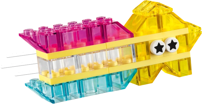 LEGO Classic - Zauberbox mit durchsichtigen Steinen