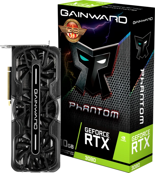 Gainward GeForce RTX 3080 Phantom GS V1 (LHR), 10GB GDDR6X, HDMI, 3x DP