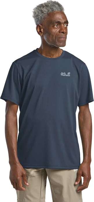 Jack Wolfskin Delgami Funktionsshirt kurzarm midnight sky (Herren)