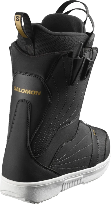 Salomon Pearl Softboot schwarz/weiß/gold (Damen) (Modell 2023/2024)