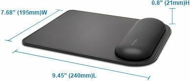 Kensington ErgoSoft Mousepad schwarz