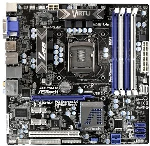 ASRock Z68 Pro3-M (Intel 1155)