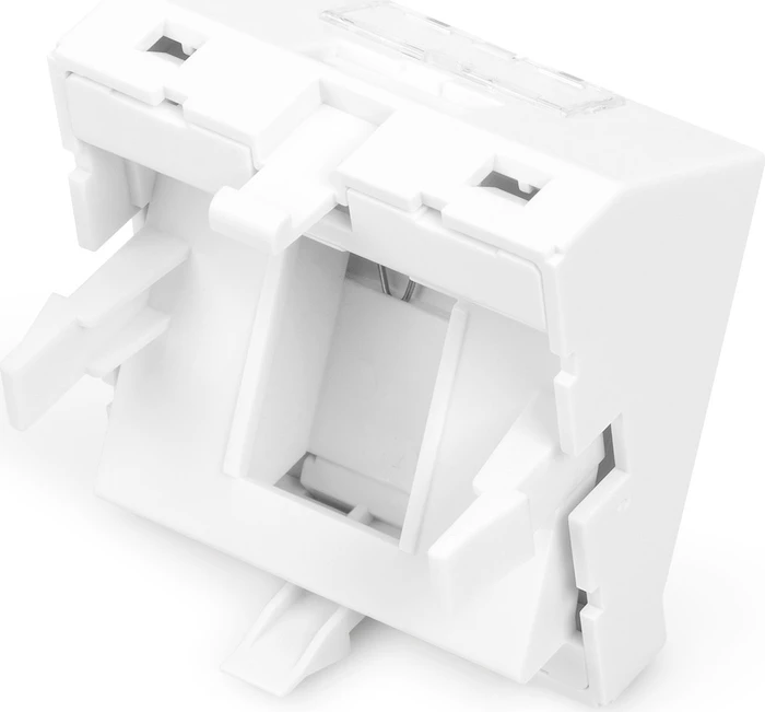 Digitus Frontplatte, 1-Port, 45 x 45 mm, abgewinkelt, für Rahmen DN-93802-5-SH