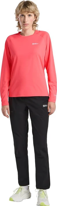 Jack Wolfskin Prelight Swift Funktionsshirt langarm sunset coral (Damen)