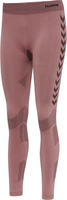 hummel Seamless Training Tight Hose lang dusty rose (Damen)