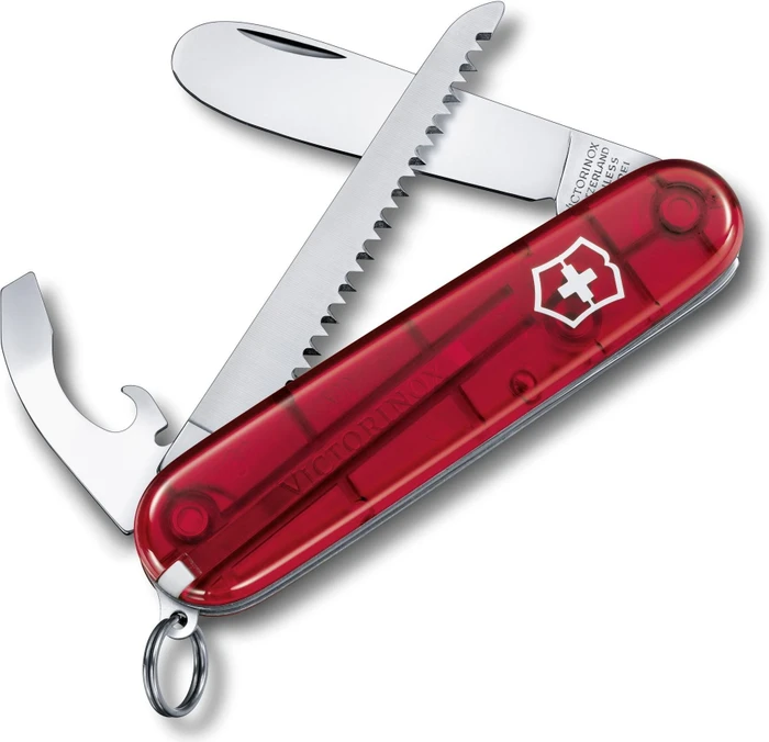 Victorinox My first Victorinox Taschenmesser rot transparent