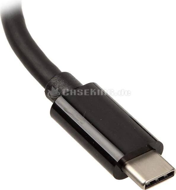 Akasa USB-C auf DVI Adapter schwarz