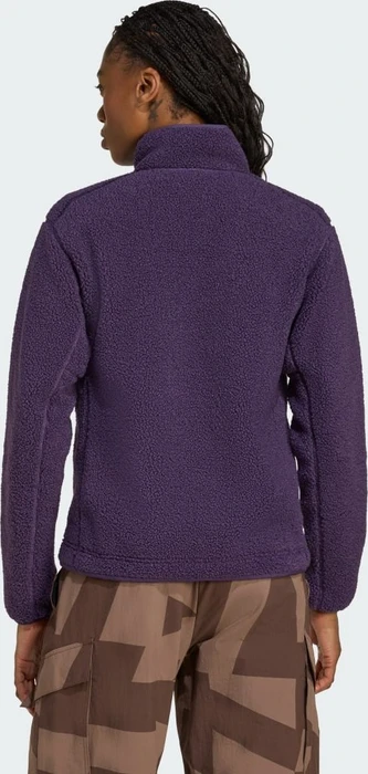 adidas Terrex Xploric High Pile Fleece Pullover aurora plum (Damen)