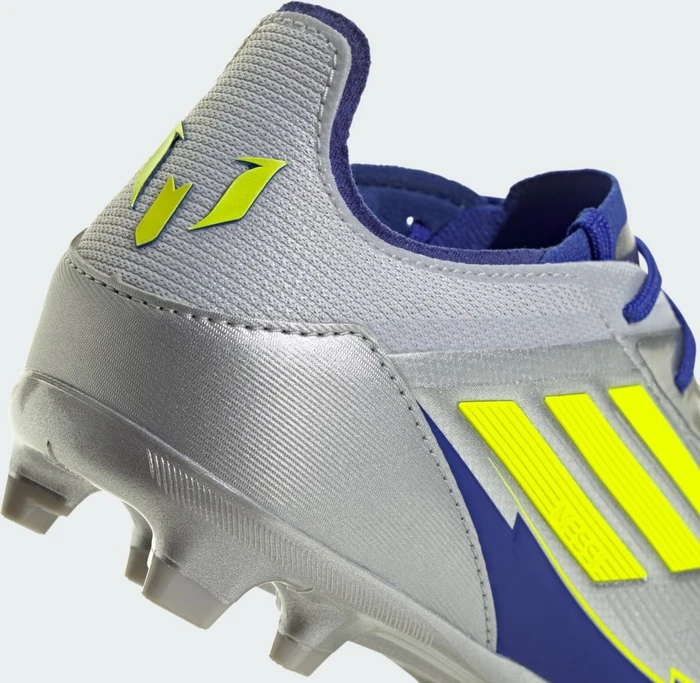 adidas F50 Elite Messi FG silver metallic/solar yellow/lucid blue (Junior)