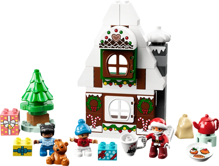 LEGO DUPLO - Lebkuchenhaus mit Weihnachtsmann