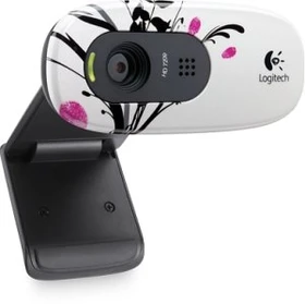 Logitech HD C270 fingerprint flowers