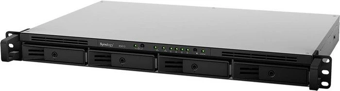 Synology RackStation RS815, 1GB RAM, 2x RJ-45 1000Base-T, 2x USB 3.0, 1HE