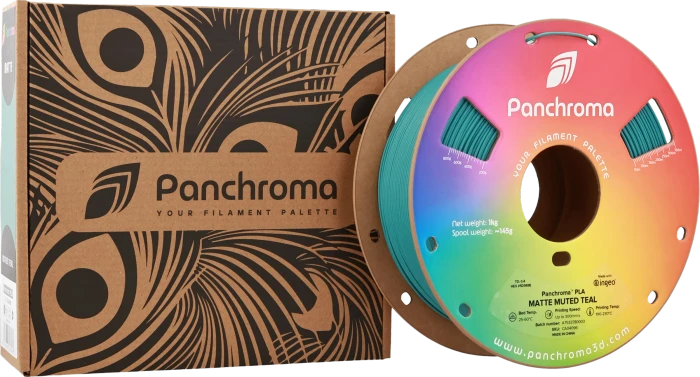 Polymaker Matte PLA, Muted Teal, Spule, 1.75mm, 1.00kg